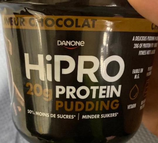 Fotografie - HiPRO protein pudding Saveur Chocolat Danone