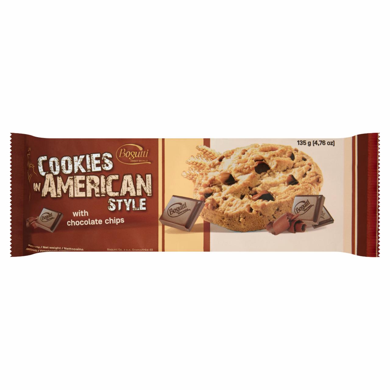 Fotografie - sušenky s drobenkou tmavé a mléčné čokolády American Cookies Bogutti