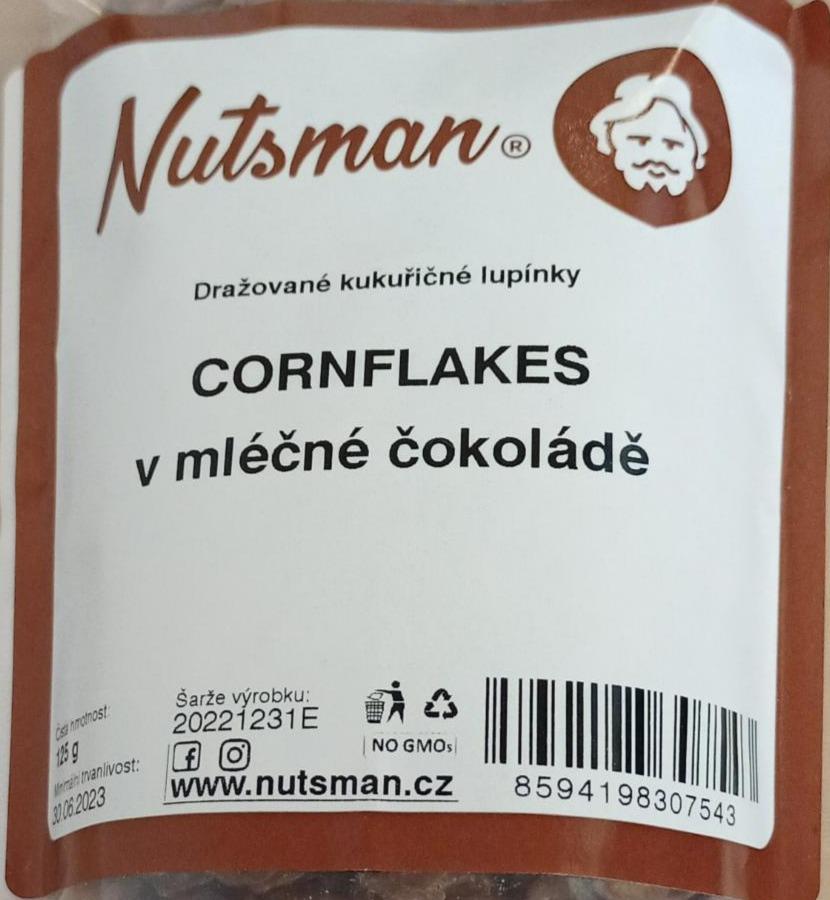 Fotografie - Cornflakes v mléčné čokoládě Nutsman