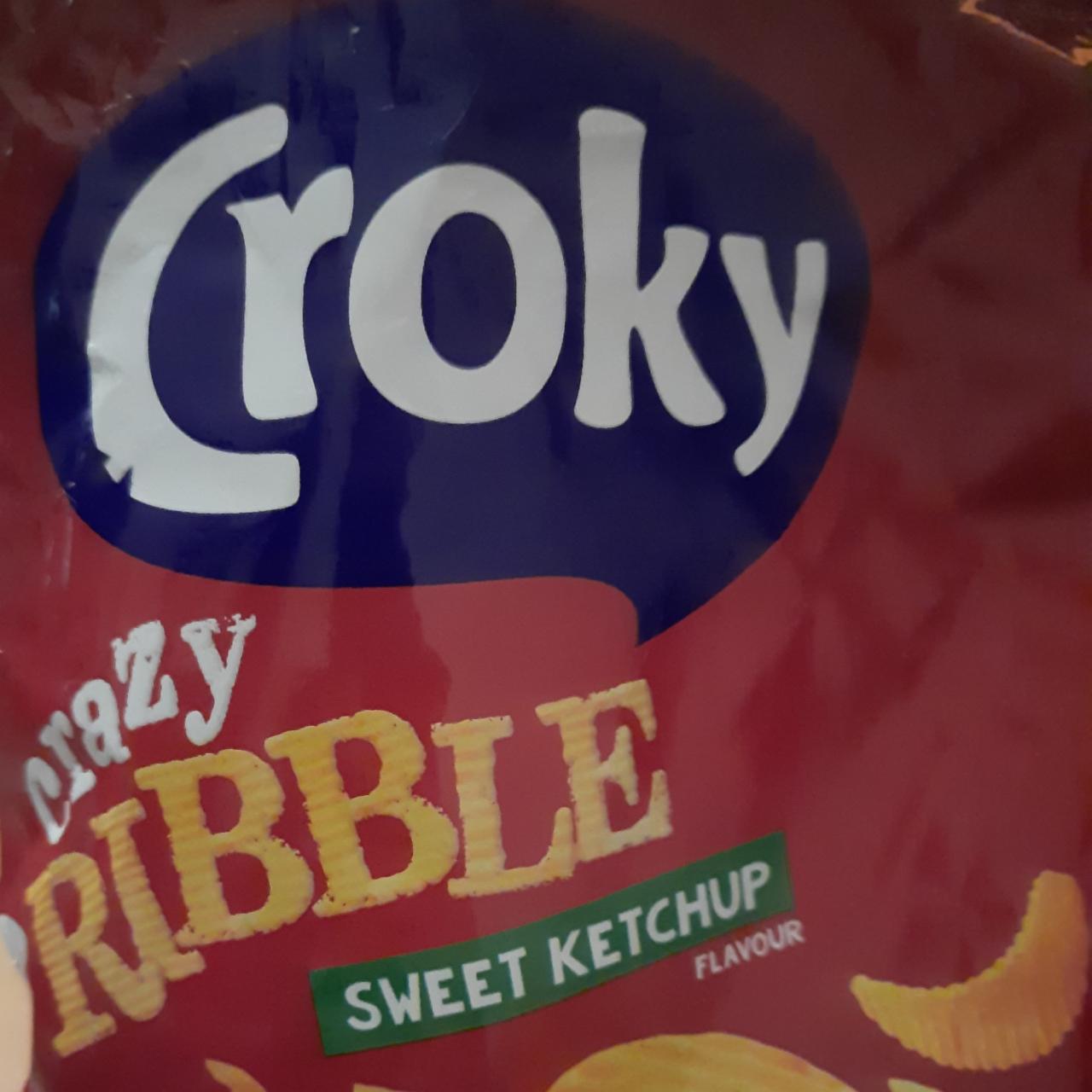 Fotografie - Croky Crazy ribble Sweet ketchup Croky