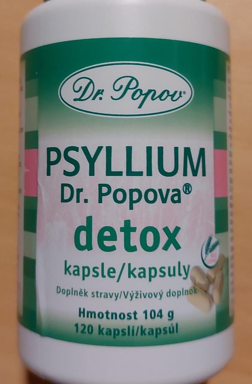 Fotografie - Psyllium Dr. Popova detox kapsle 