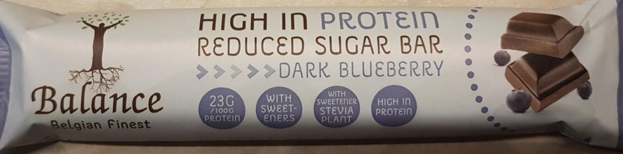 Fotografie - High in protein dark blueberry - Balance