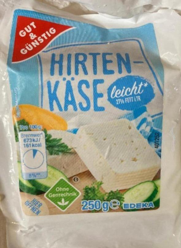 Fotografie - Hirten Käse leicht Gut&Günstig Edeka