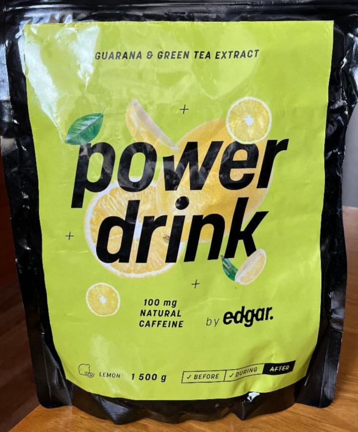 Fotografie - Power Drink+ Guarana & Green Tea Lemon by Edgar