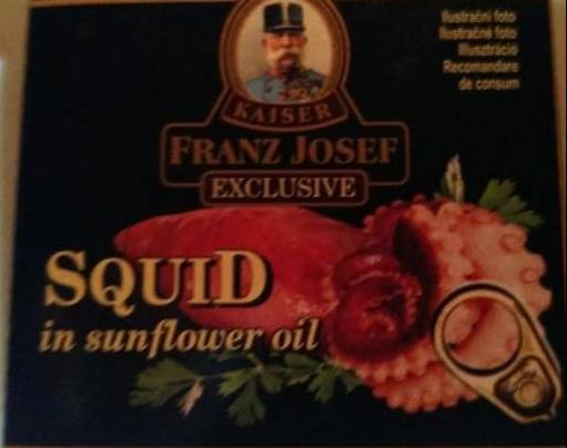 Fotografie - kalamáry ve slunečnicovém oleji Franz Josef