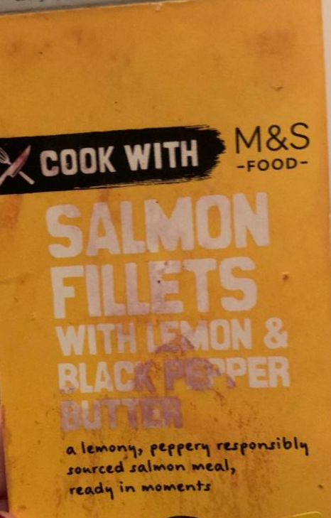 Fotografie - Salmon filets with lemon & black pepper butter 