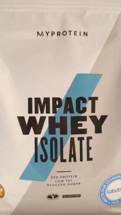 Fotografie - Impact Whey Isolate - salted caramel 2020