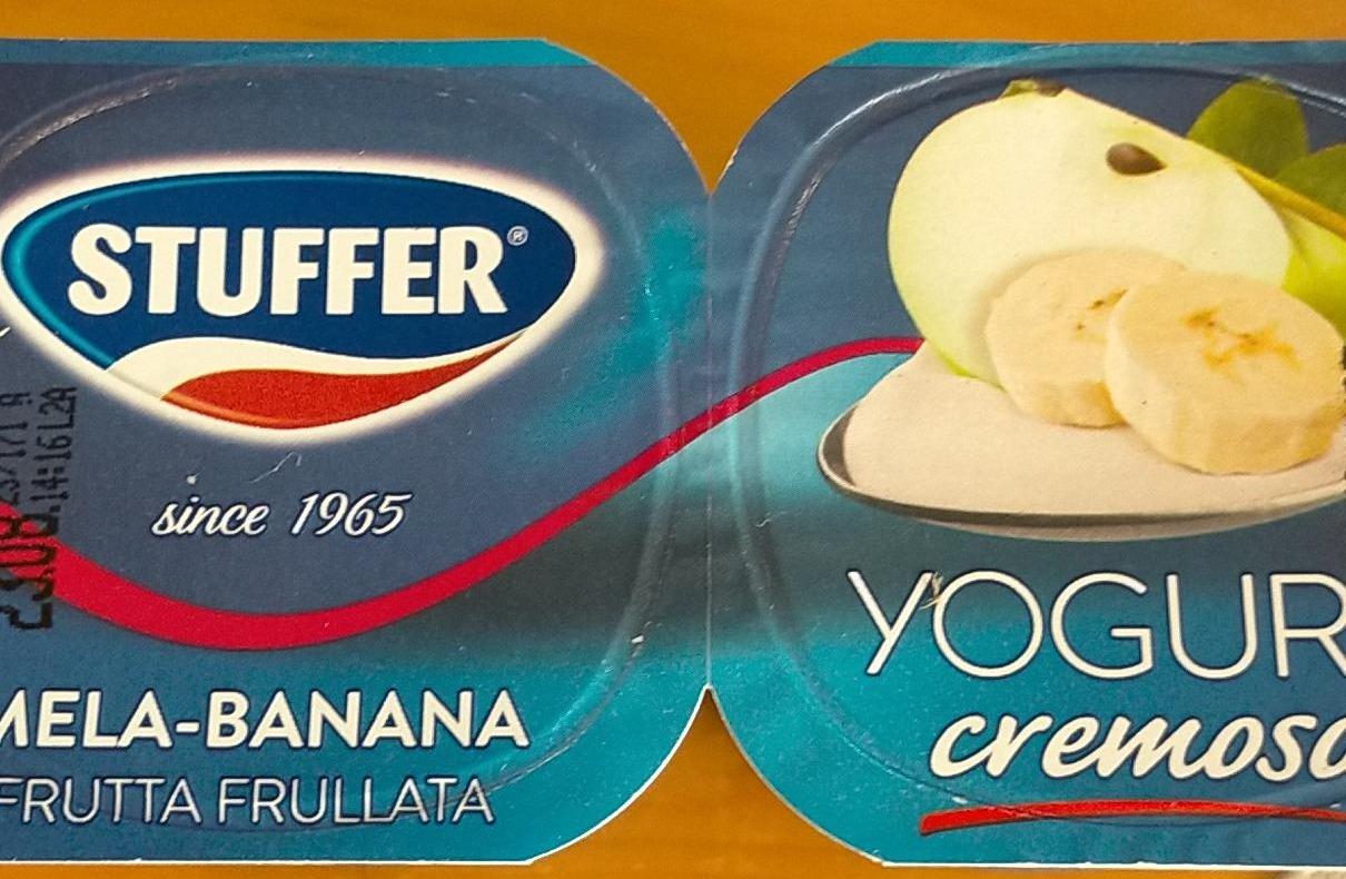 Fotografie - Yogurt cremoso Mela-Banana Frutta Frullata Stuffer