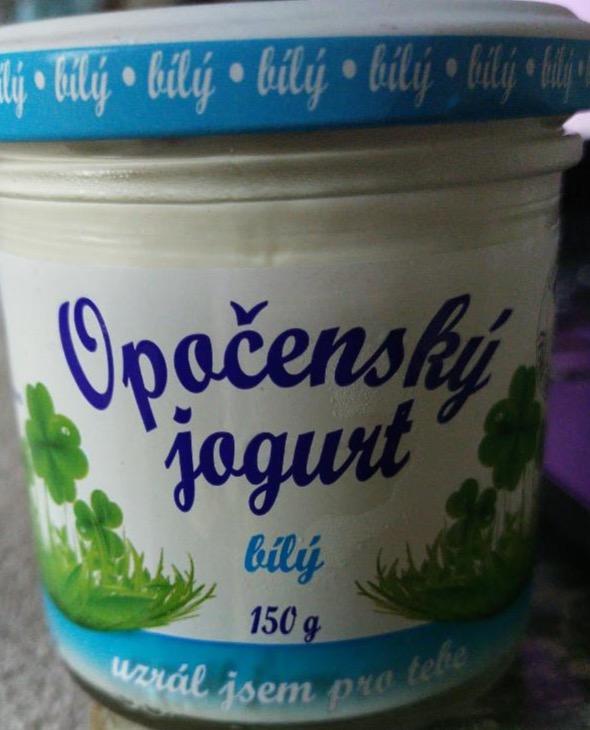 Fotografie - Opočenský jogurt bílý 3,6%