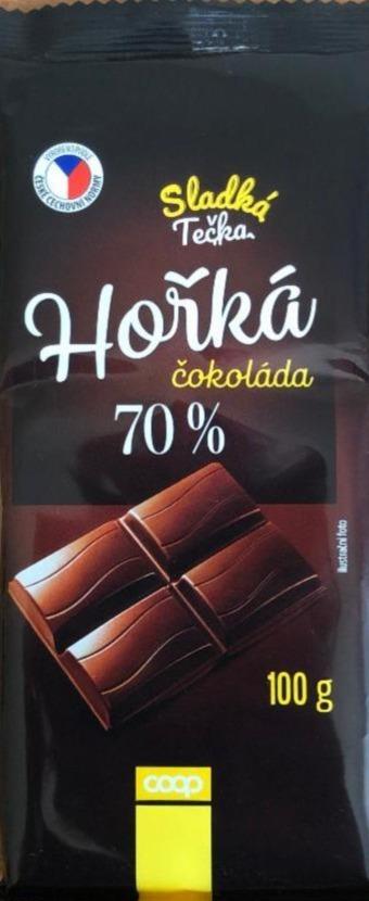 Fotografie - Hořká čokoláda 70% Sladká tečka