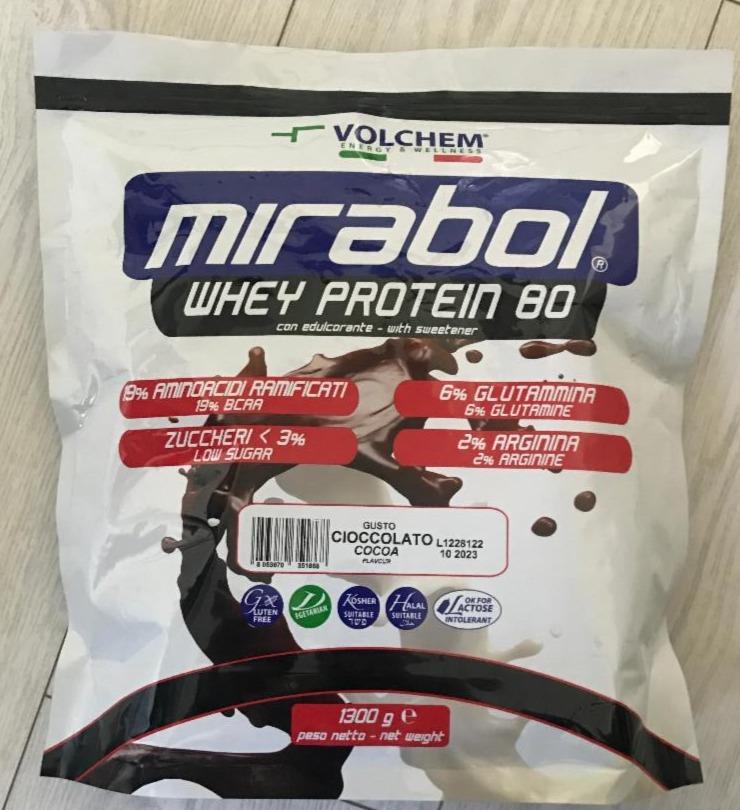 Fotografie - Mirabol Whey Protein 80 Cocoa Volchem
