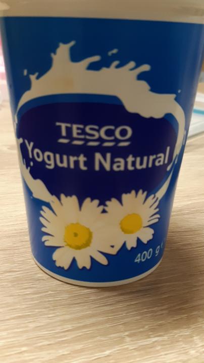 Fotografie - Bílý yogurt Natural Tesco