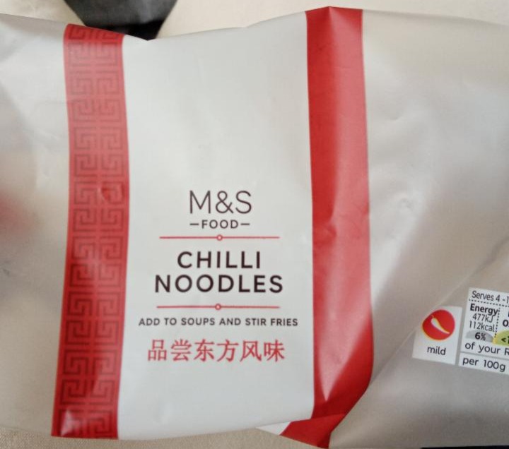 Fotografie - Chilli Noodles M&S Food