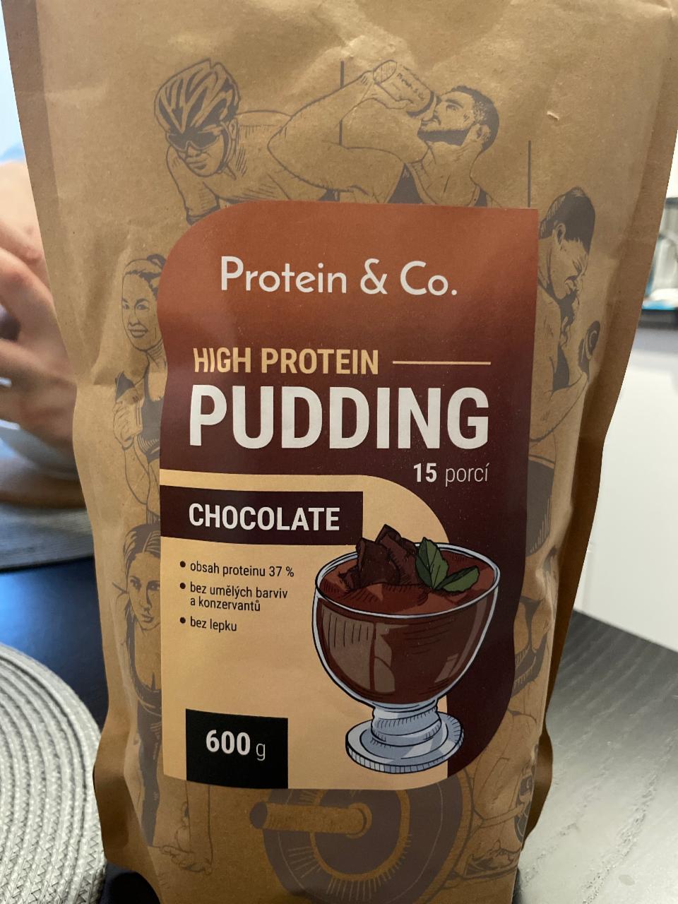 Fotografie - High protein pudding Chocolate Protein & Co.