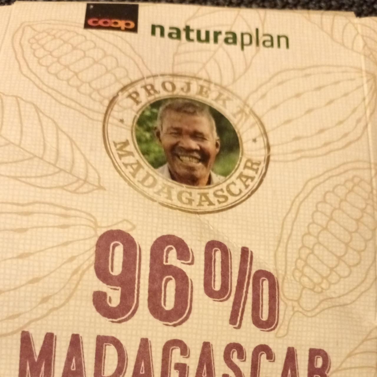 Fotografie - Madagascar 96% chocolat Coop Naturaplan