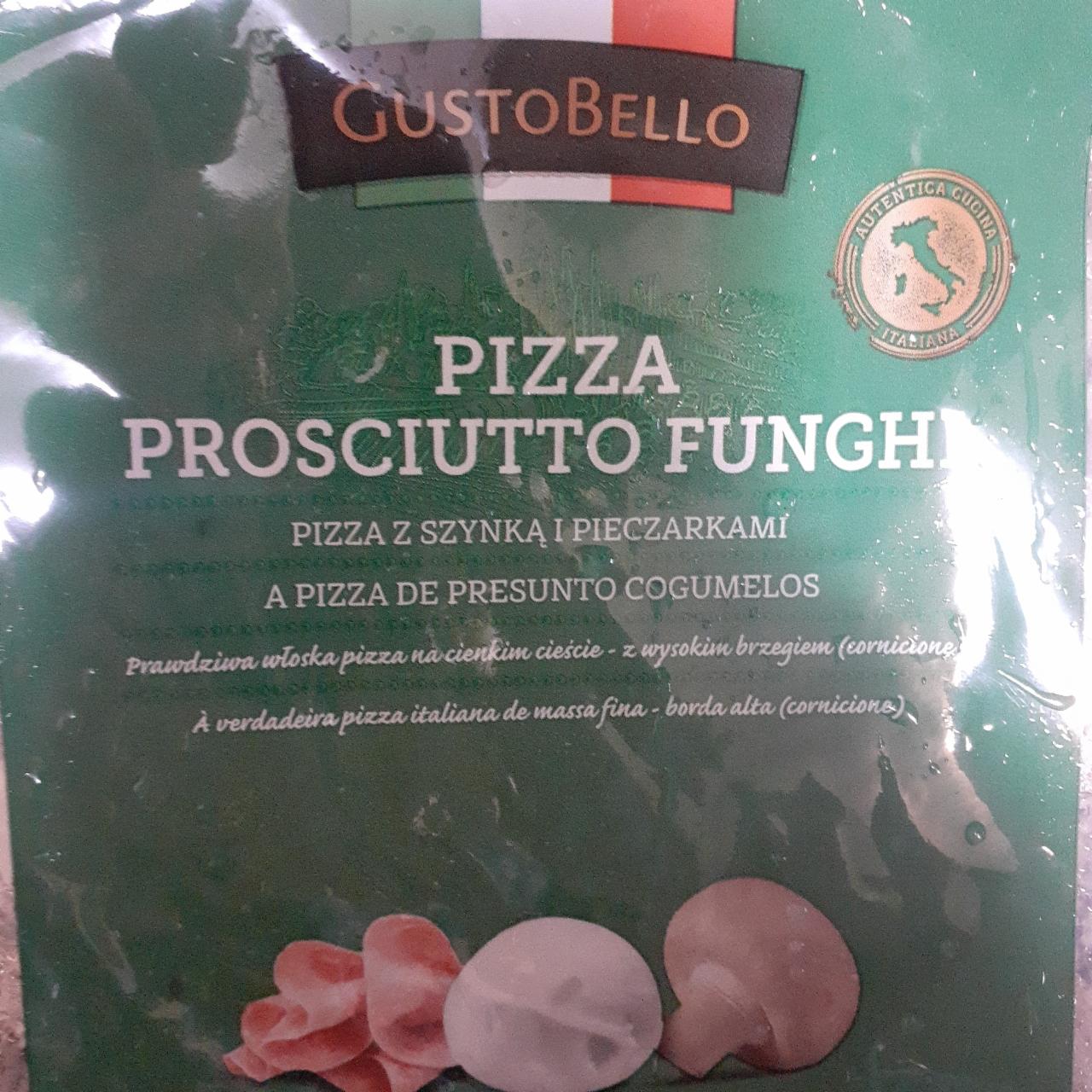 Fotografie - Pizza prosciutto funghi GustoBello