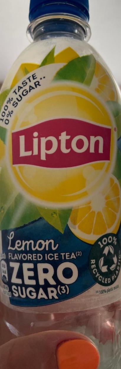 Fotografie - Zero Sugar Green Ice Tea Lemon Lipton