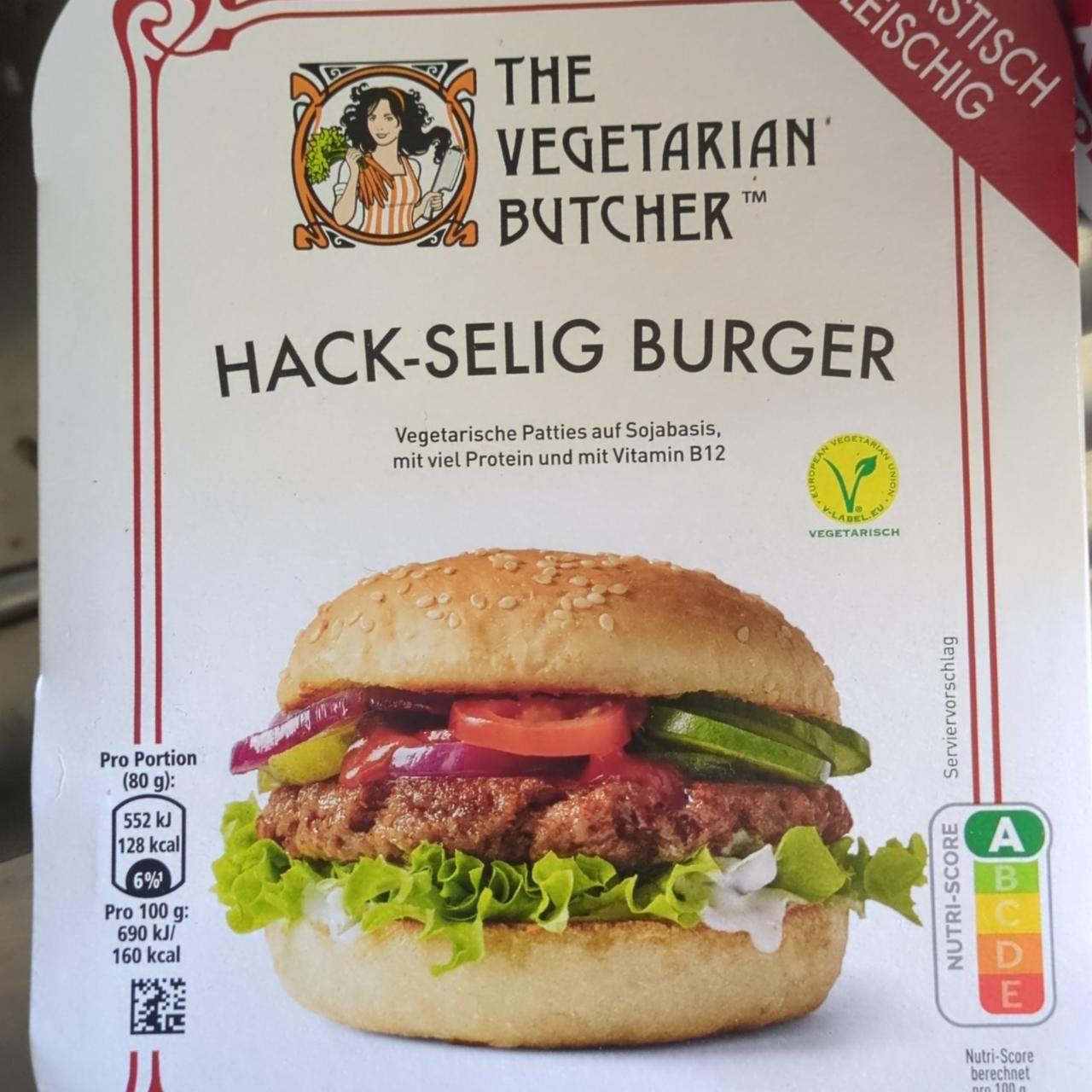 Fotografie - Hack-Selig Burger The Vegetarian Butcher