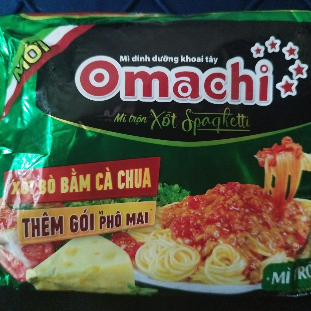 Fotografie - Mì trộn xốt Spaghetti Omachi