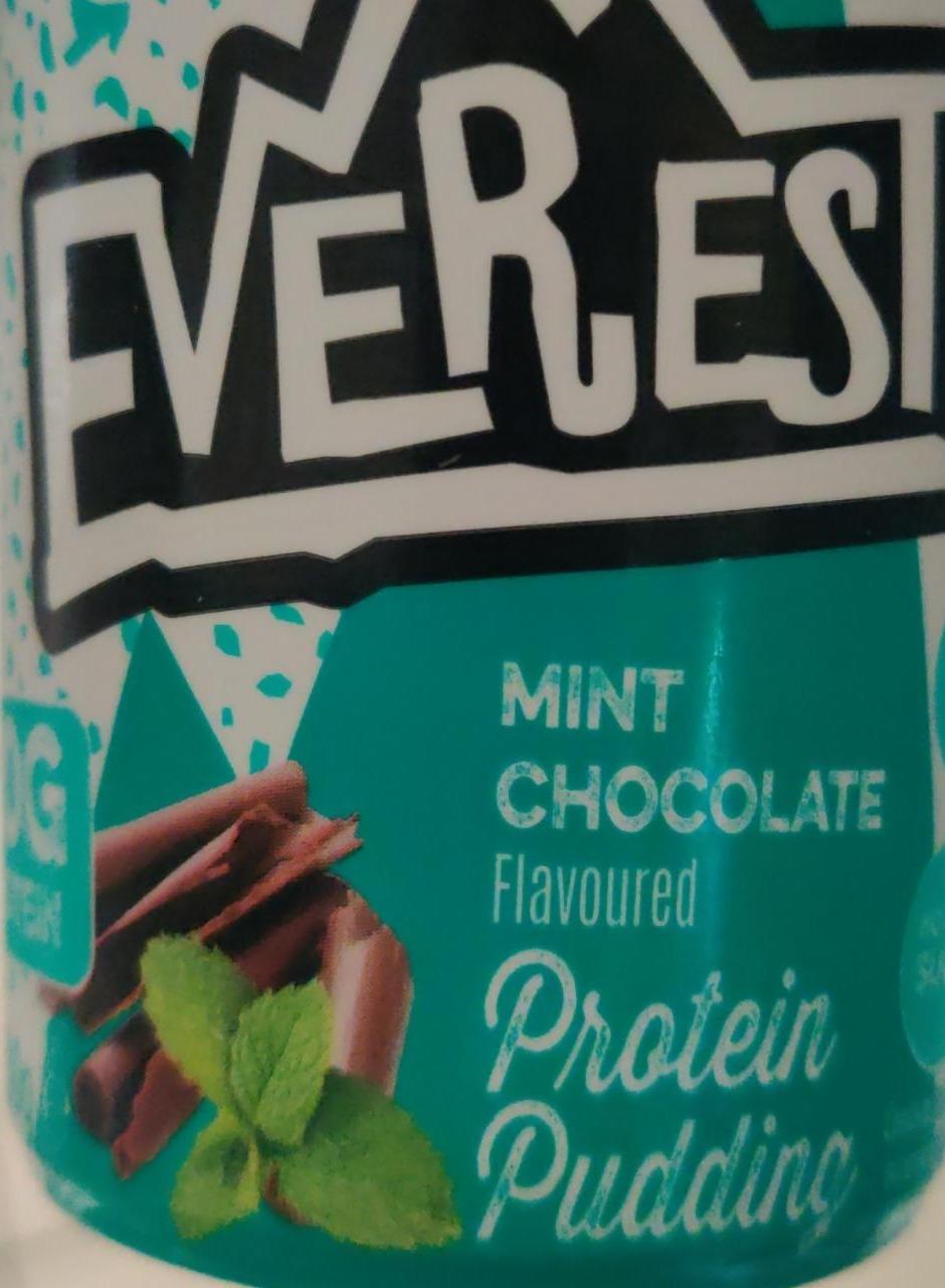 Fotografie - Mint Chocolate Flavoured Protein Pudding Everest