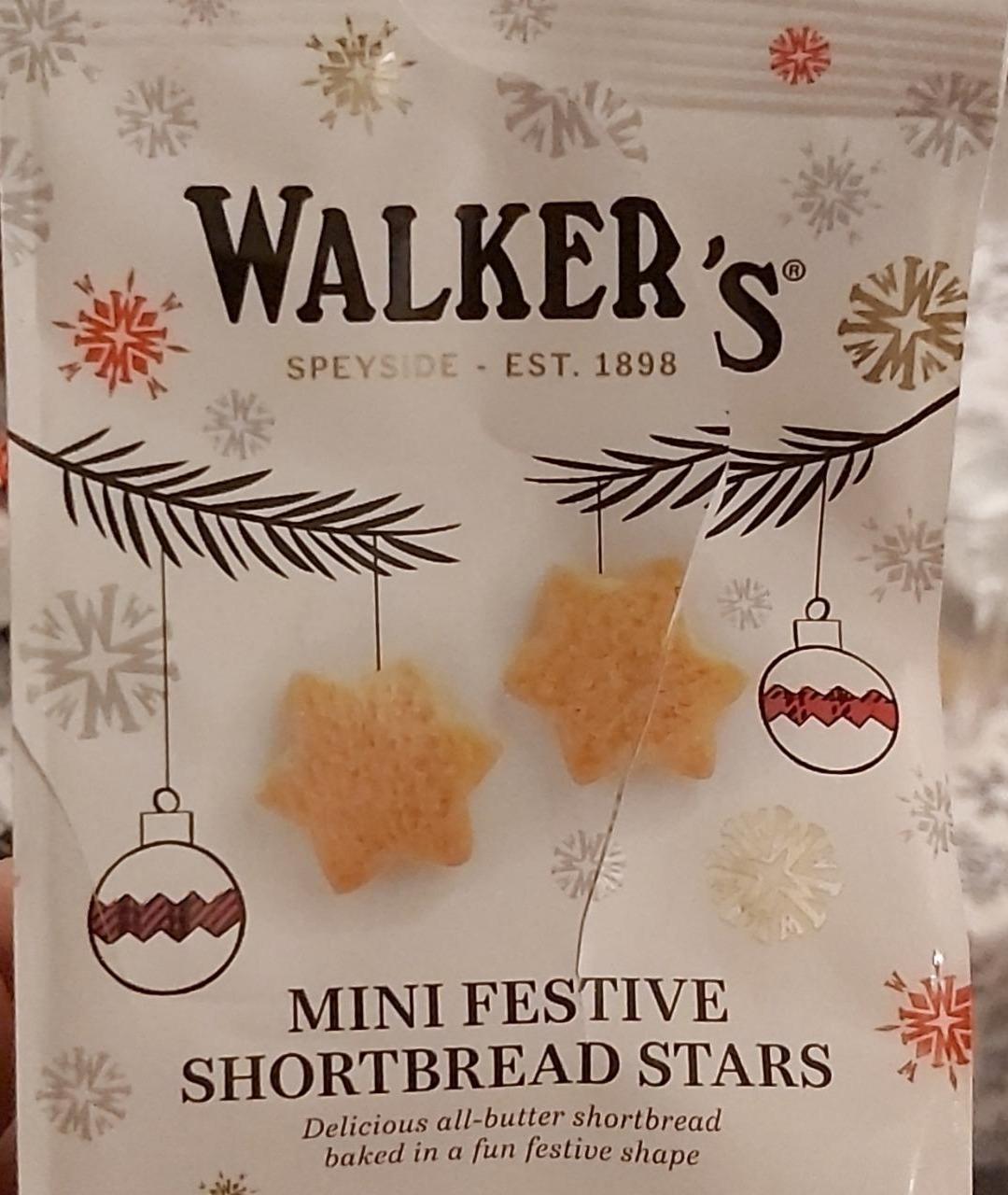 Fotografie - Mini festive shortbread stars Walkers