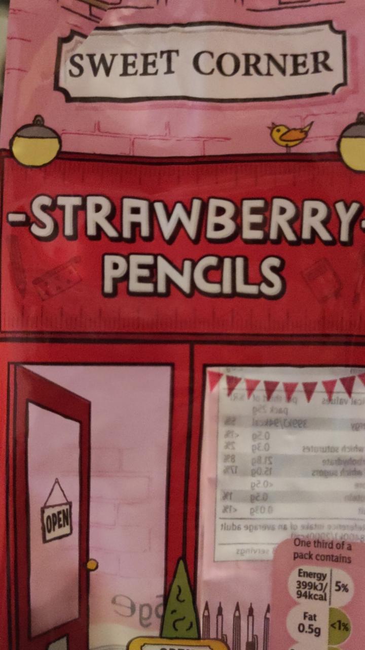 Fotografie - Strawberry Pencils Sweet Corner