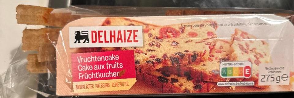 Fotografie - Vruchtencake Cake aux fruits Früchtkucher Delhaize