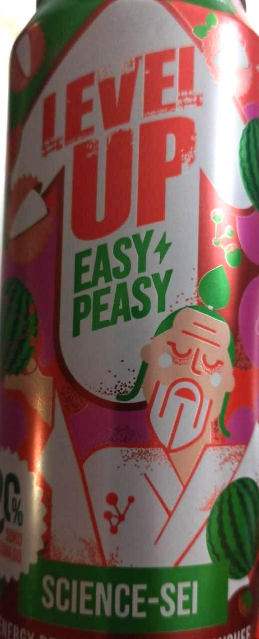 Fotografie - Easy peasy energy drink watermelon lychee LevelUp