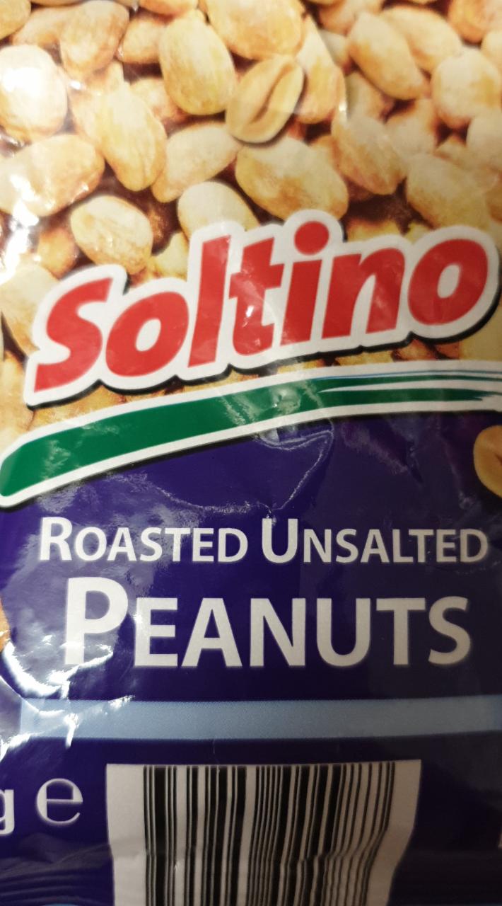 Fotografie - Roasted unsalted peanuts (arašídy pražené na sucho nesolené) Soltino