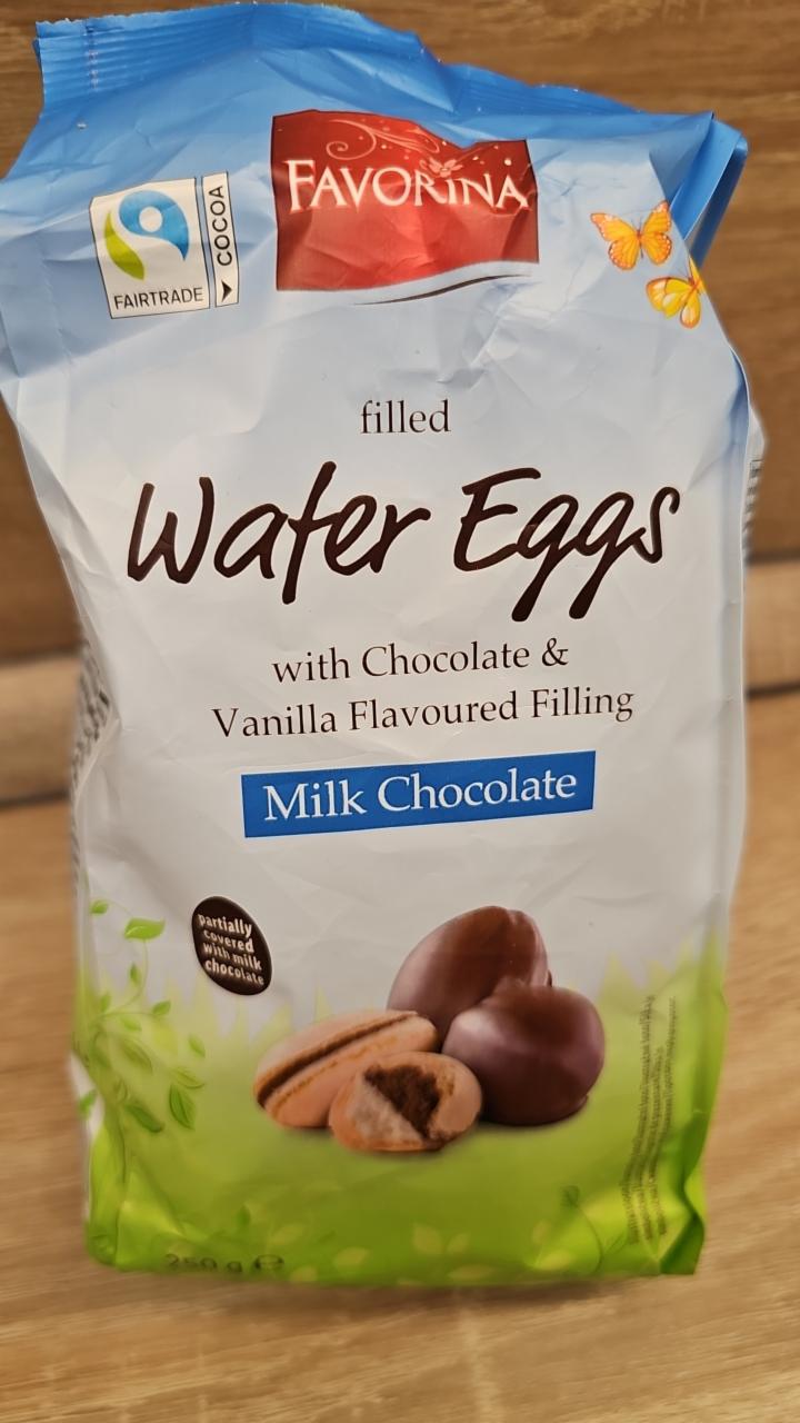 Fotografie - Wafer Eggs Milk Chocolate Favorina