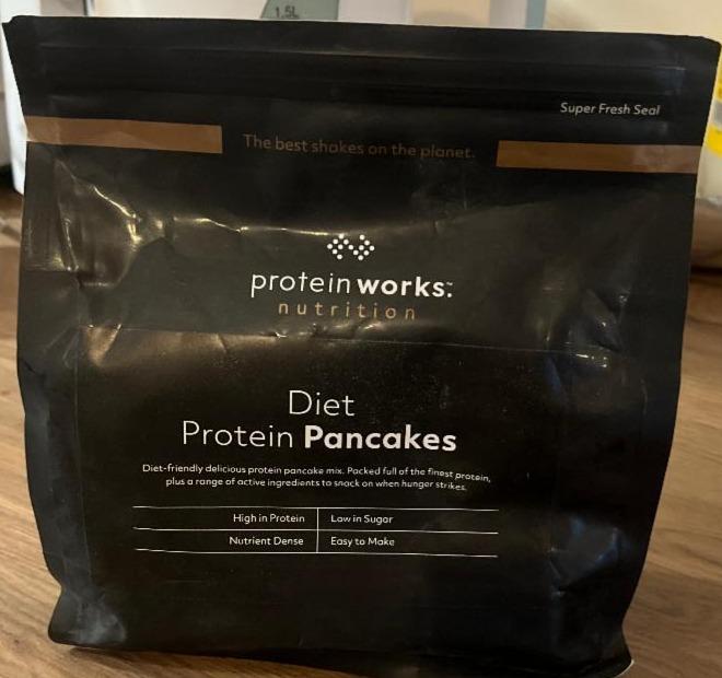 Fotografie - Diet protein pancakes Protein works nutrition
