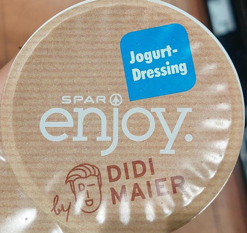 Fotografie - Jogurt dtessing Enjoy Spar