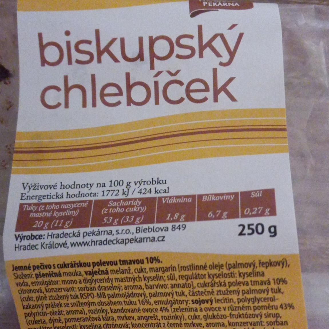Fotografie - Biskupský chlebíček Hradecká pekárna