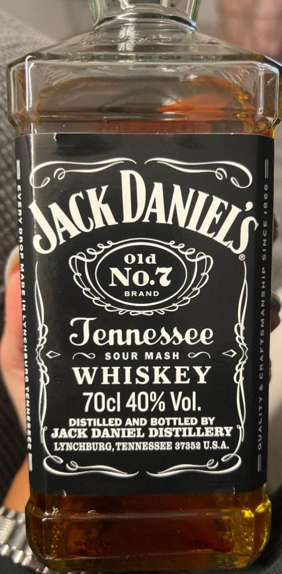 Fotografie - Whiskey 40% Tennessee Jack Daniel's