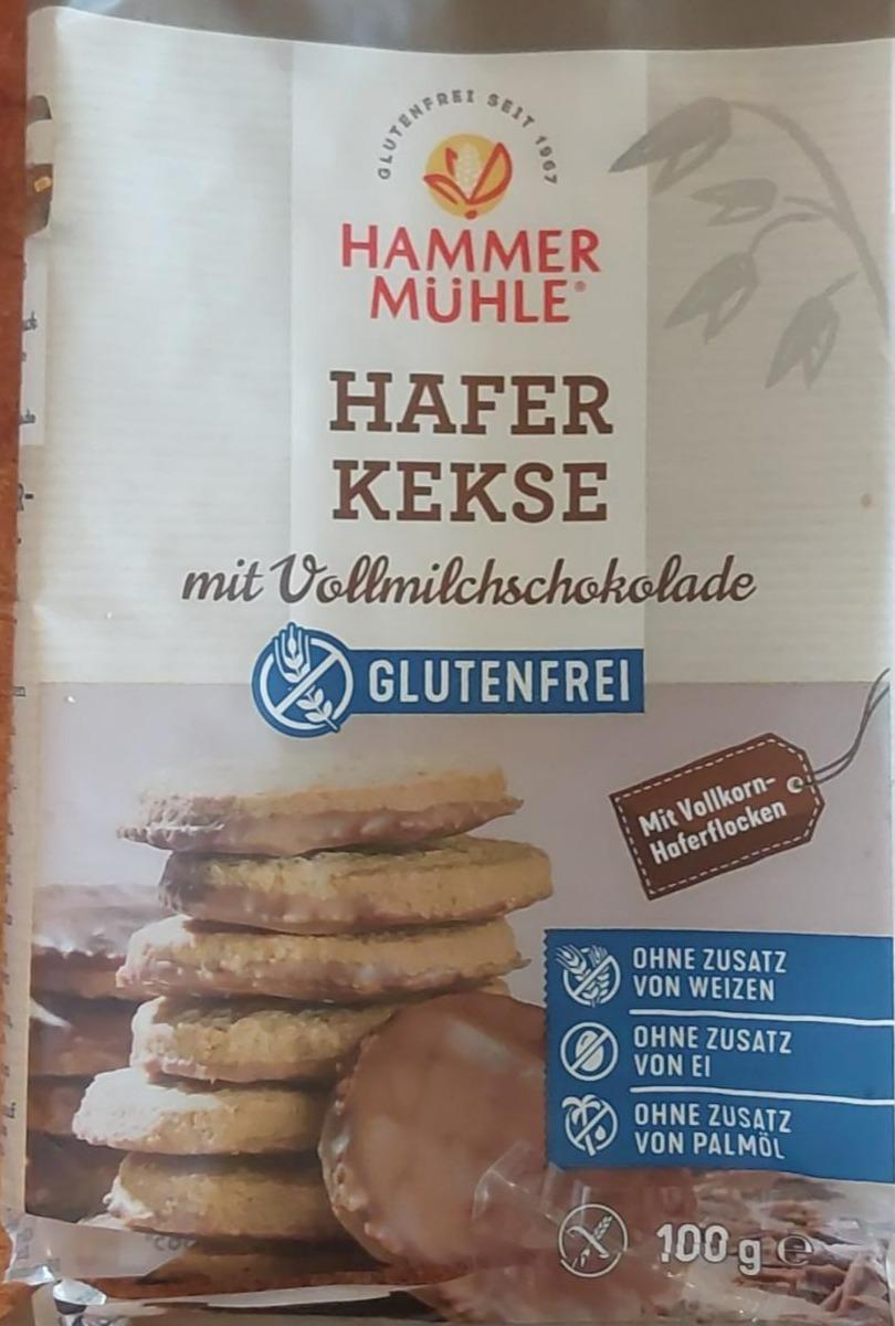 Fotografie - Hafer kekse mit Vollmilchschokolade Hammer Mühle