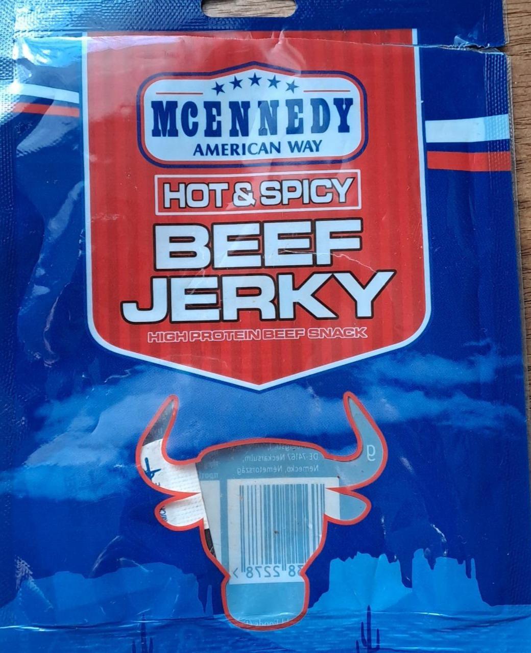 Fotografie - Beef Jerky hot & spicy McEnnedy American Way