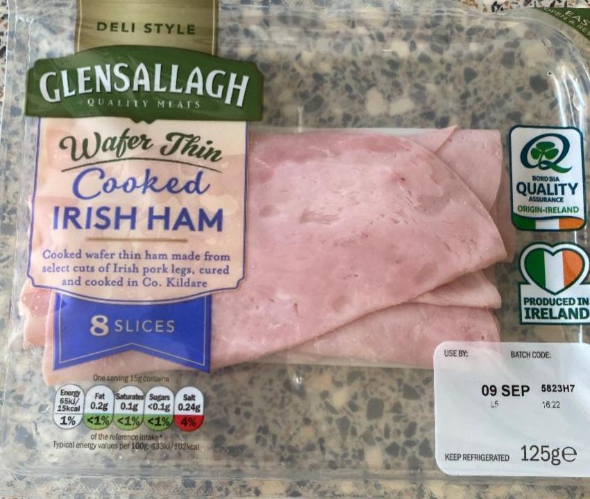 Fotografie - Wafer Thin Cooked Irish Ham Glensallagh