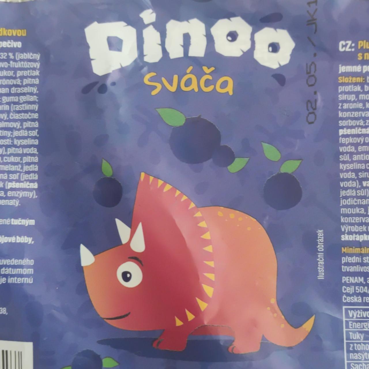 Fotografie - Sváča s náplní borůvkovou Dinoo