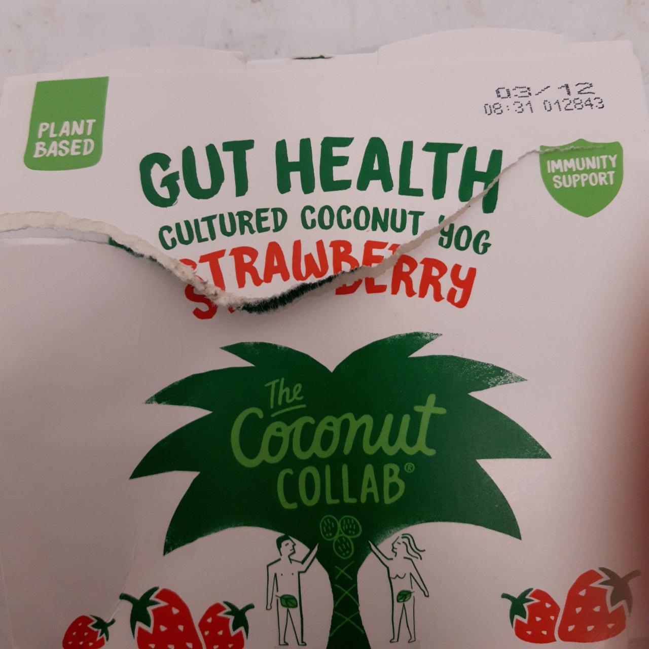 Fotografie - Gut Health cultured coconut strawberry The coconut collab