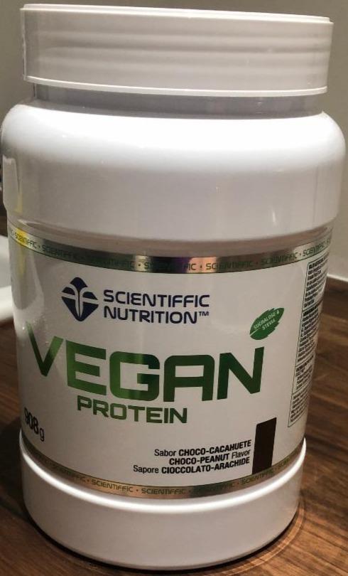 Fotografie - Vegan Protein Choco-Peanut Flavor Scientiffic Nutrition
