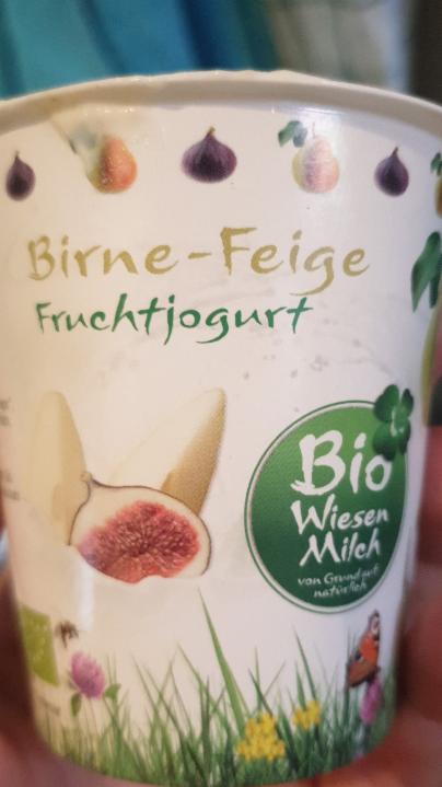 Fotografie - Bio-Jogurt Birne-Feige