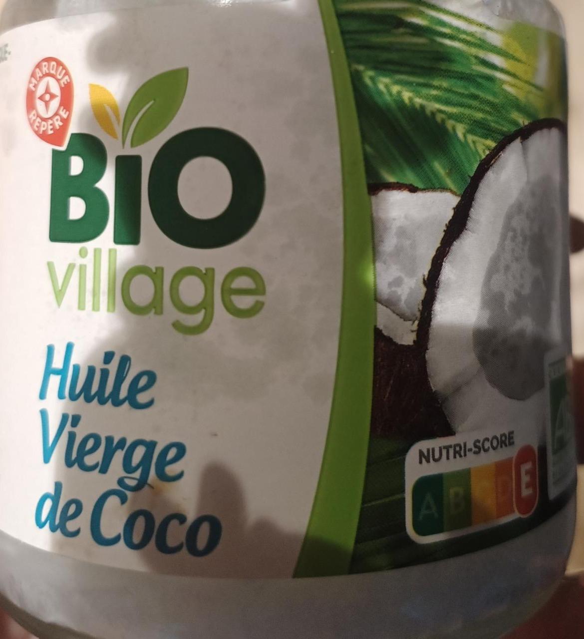 Fotografie - Huile vierge de coco Bio Village