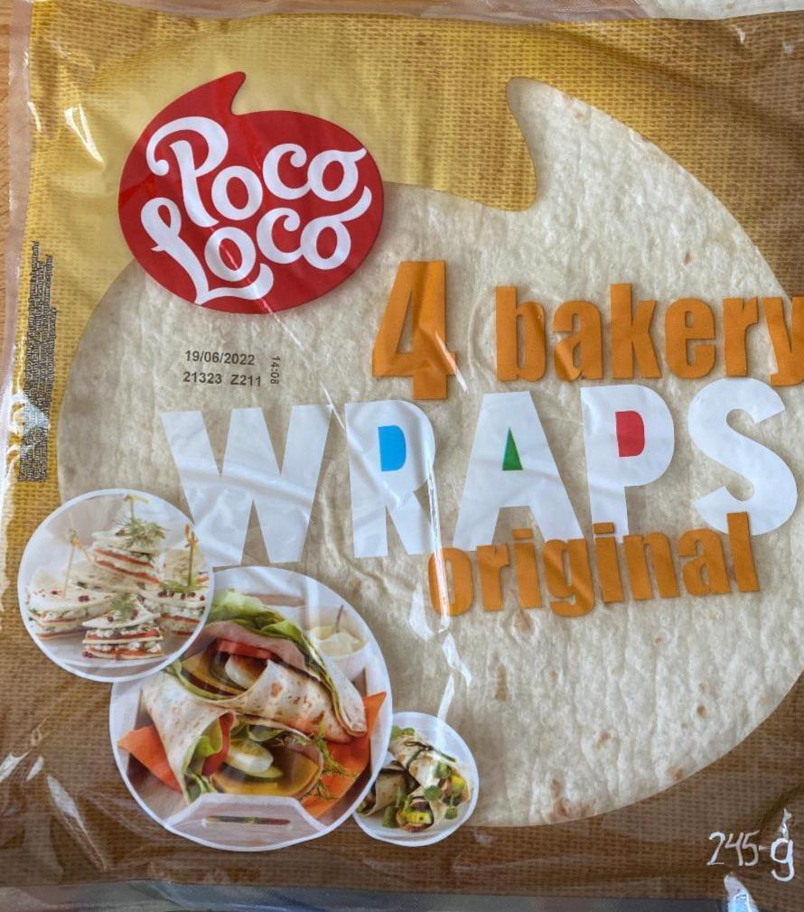 Fotografie - 4 bakery wraps original Poco Loco