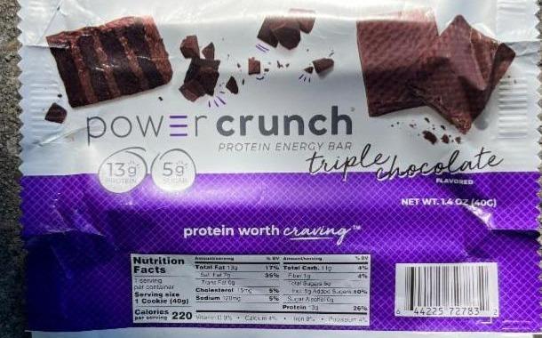Fotografie - Protein Energy Bar Triple Chocolate Power Crunch