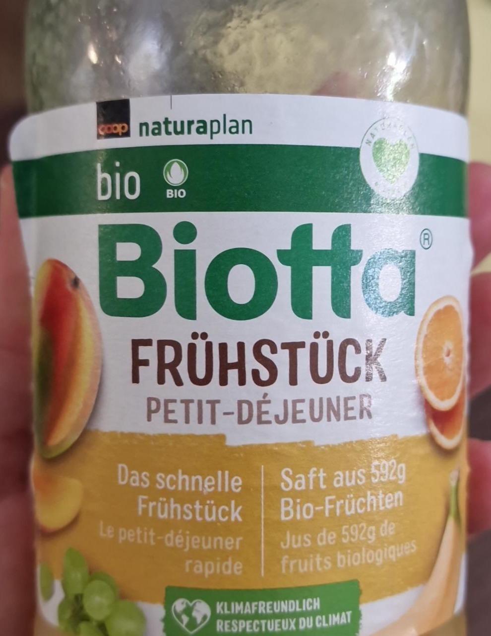 Fotografie - Biotta Bio Frühstück Coop Naturaplan