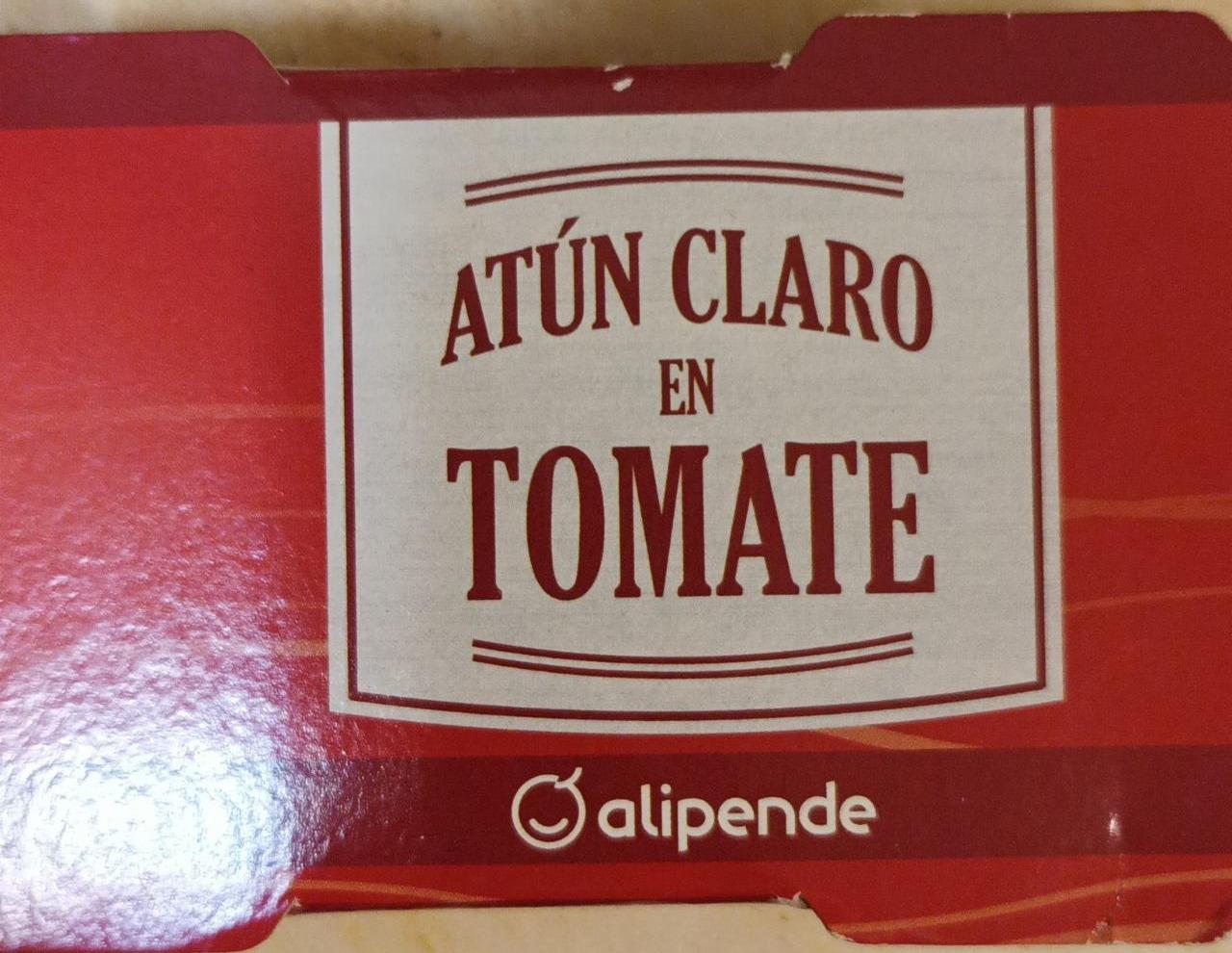 Fotografie - Atún claro en tomate Alipende