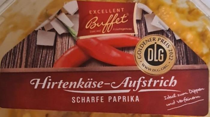 Fotografie - Hirtenkäse-Aufstrich Scharfe Paprika Excellent buffet