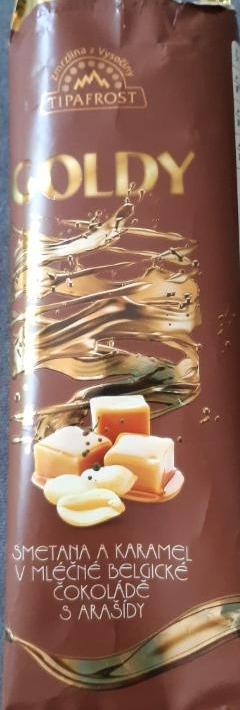 Fotografie - GOLDY Smetana a karamel v mléčné belgické čokoládě