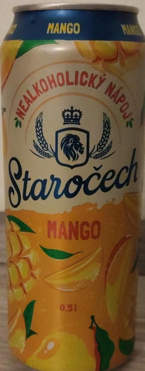 Fotografie - nealkoholický nápoj mango Staročech