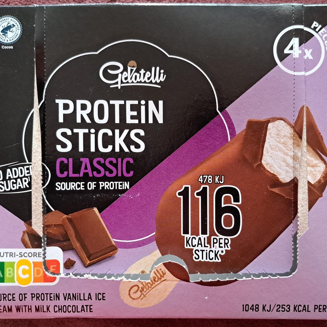 Fotografie - Protein Sticks classic Gelatelli